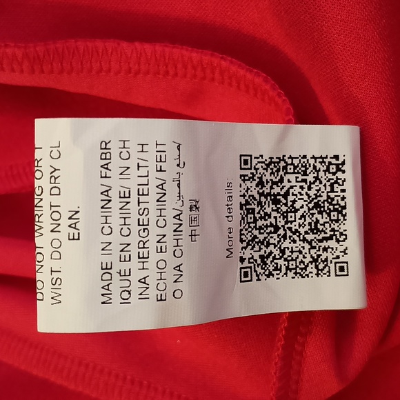 NWOT Shein SXY SZ L Cherry Red LS Blazer - Picture 8 of 9